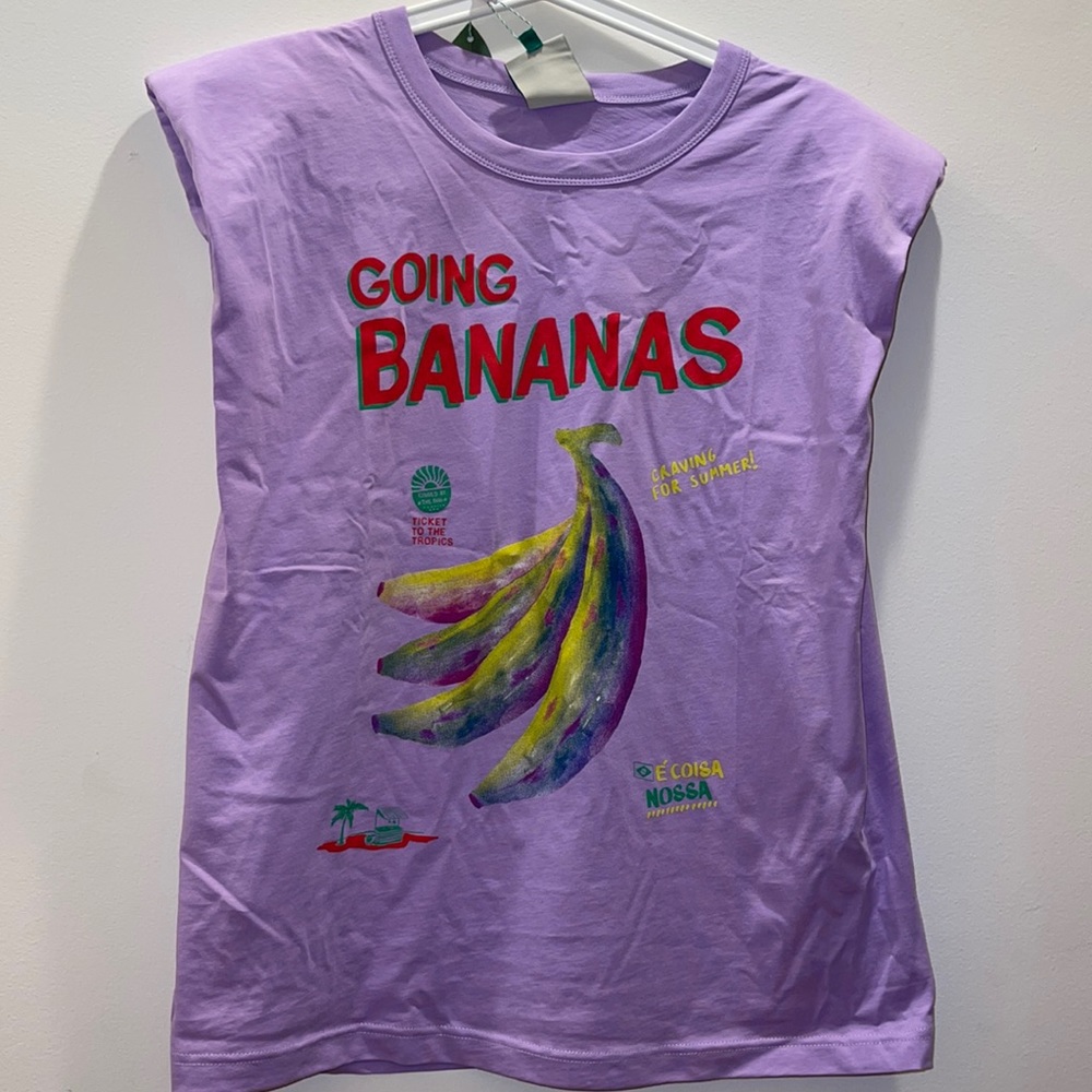 FARM RIO “going bananas tshirt”